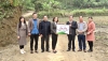 Cục Thống kê tỉnh Cao Bằng hỗ trợ xây dựng đường giao thông nông thôn tại xã Quảng Lâm, huyện Bảo Lâm