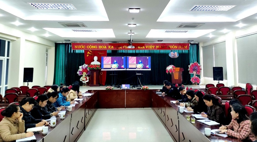 Cục Thống kê kết nối trực tuyến Hội nghị triển khai học tập, quán triệt Chuyên đề Học tập và làm theo tư tưởng, đạo đức, phong cách Hồ Chí Minh năm 2024